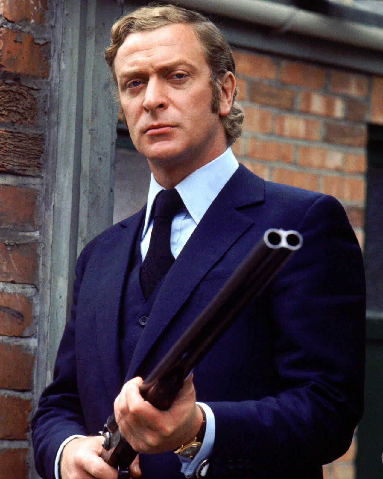 Iconic Shot Of Renowned British Actor, Sir Michael Caine Background