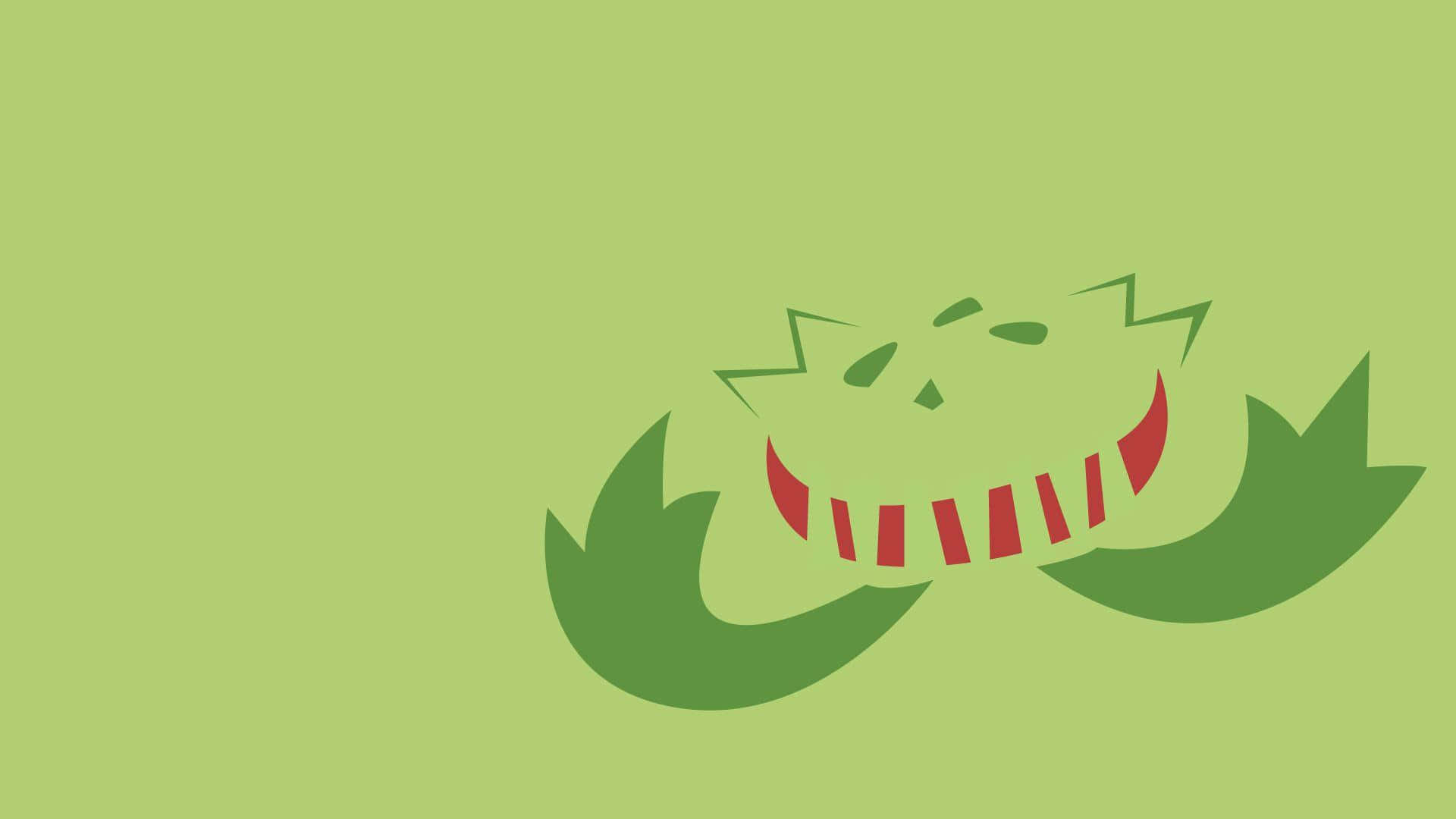 Iconic Smile, Teeth, And Hands Of Carnivine Background