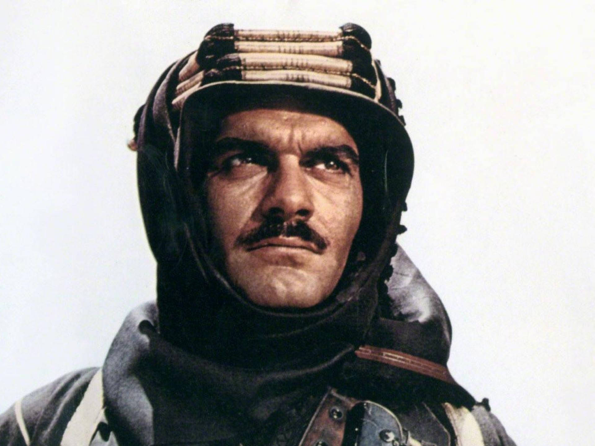 Iconic Star Omar Sharif From Doctor Zhivago Background