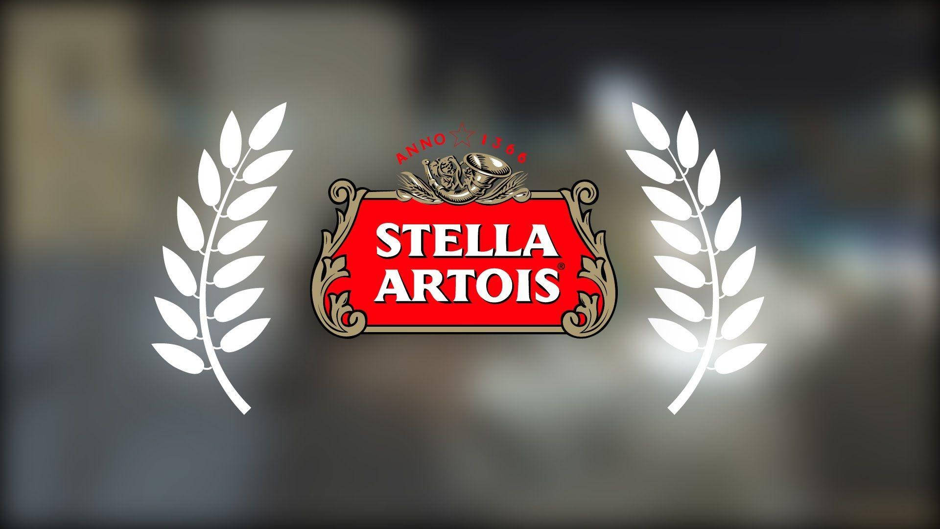 Iconic Stella Artois Logo In High Definition Background