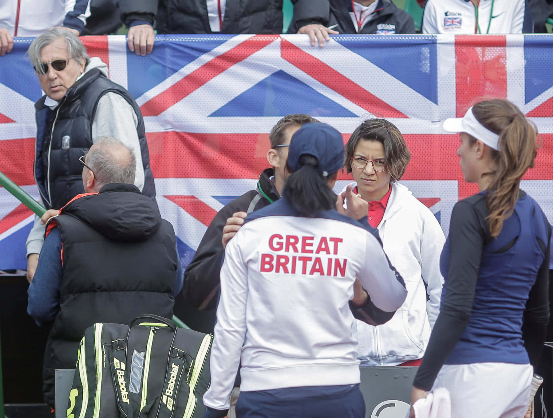 Iconic Tennis Legend Ilie Năstase In Action