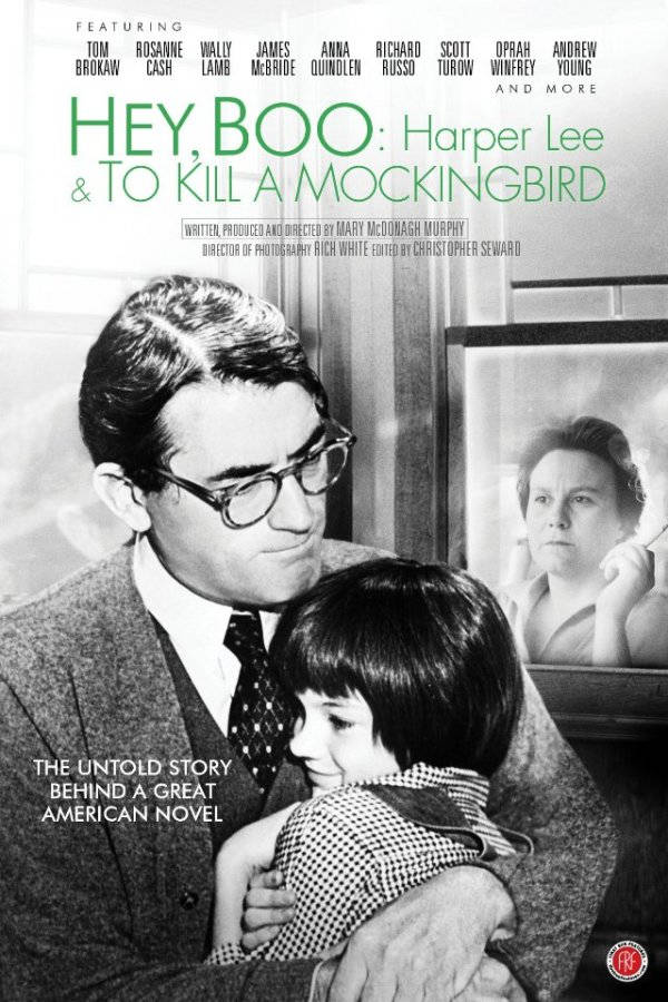 Iconic To Kill A Mockingbird Poster Featuring Harper Lee Background