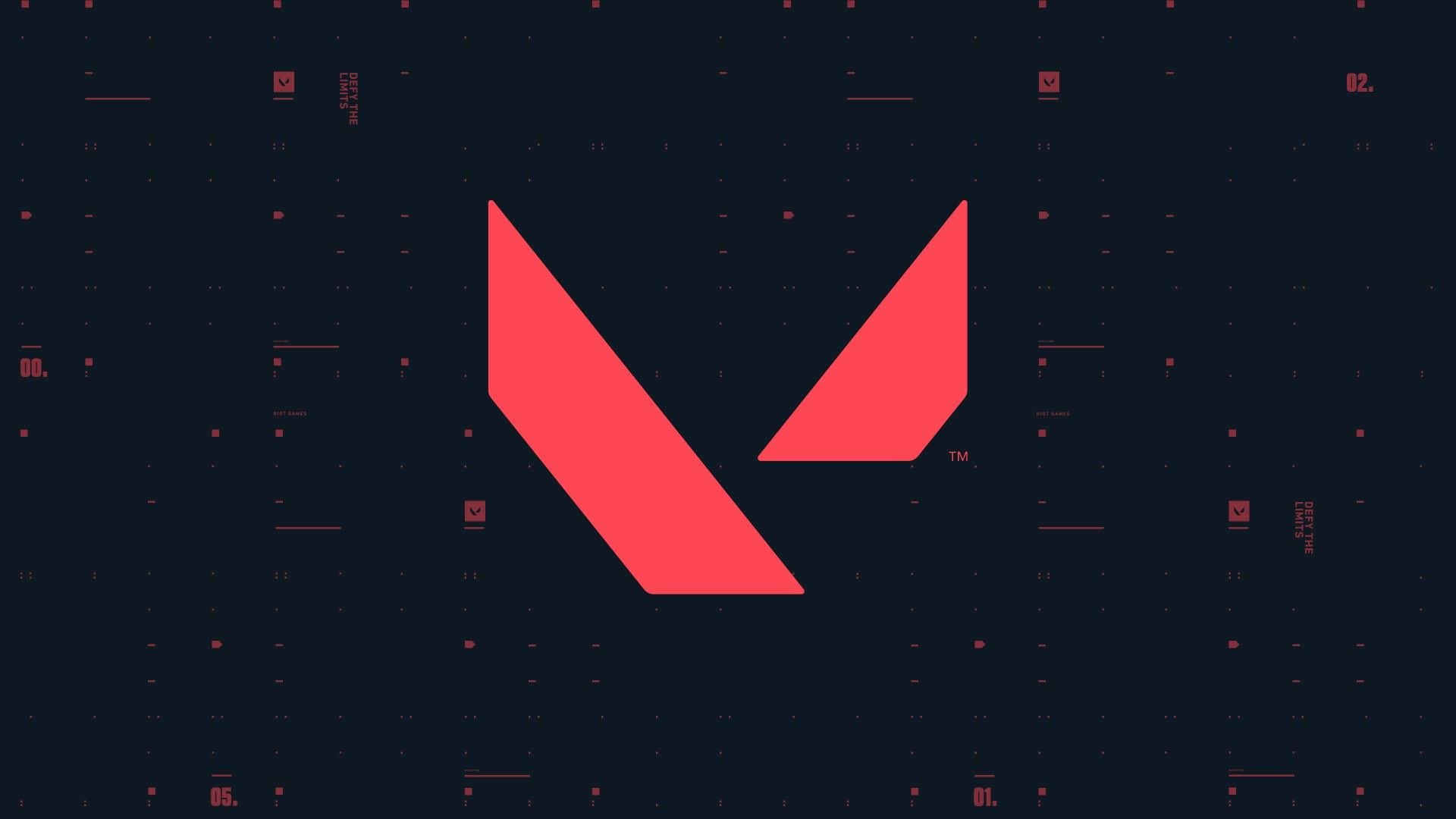 Iconic Valorant 1920x1080 Logo Background