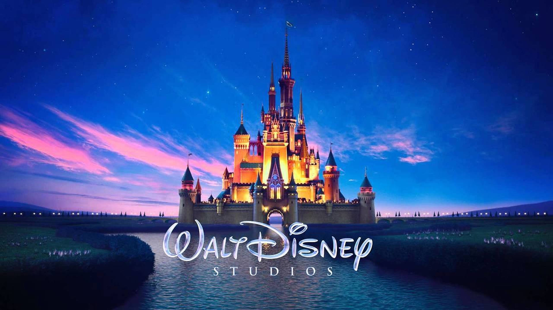 Iconic Walt Disney Logo Background