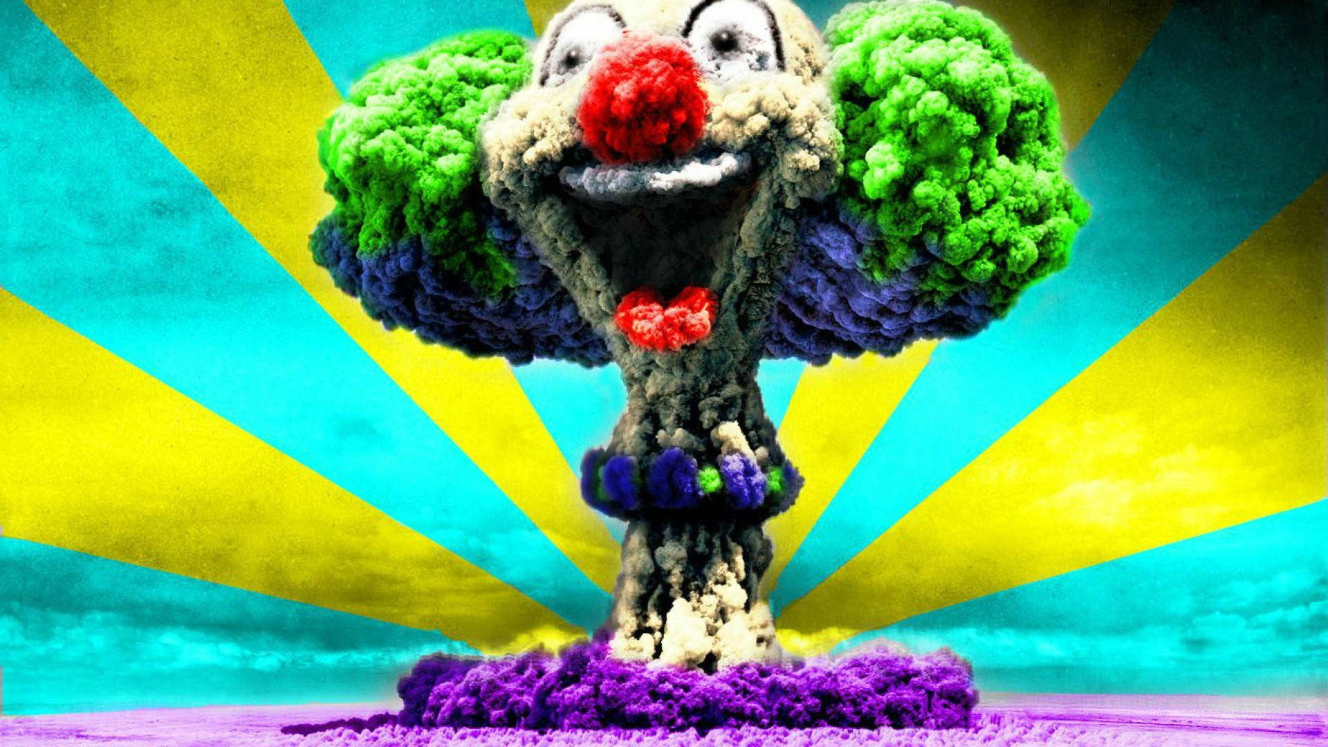 Icp Clown Nuclear Cloud Background