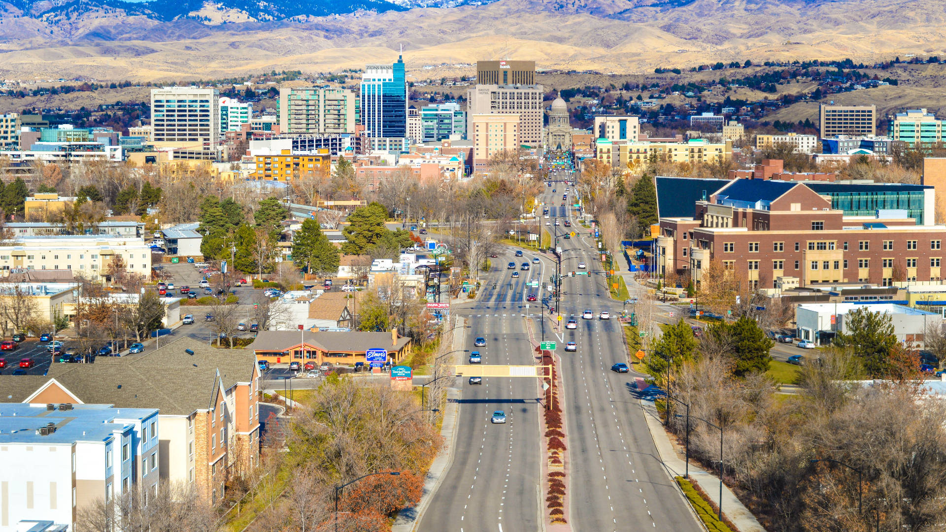 Idaho' Cityscapes Background