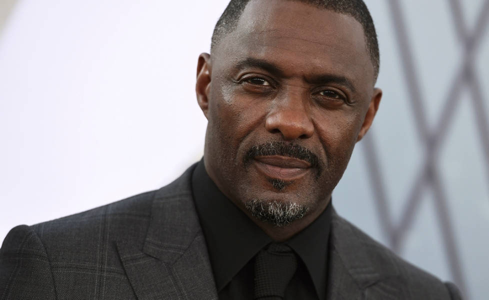 Idris Elba In All-black Outfit