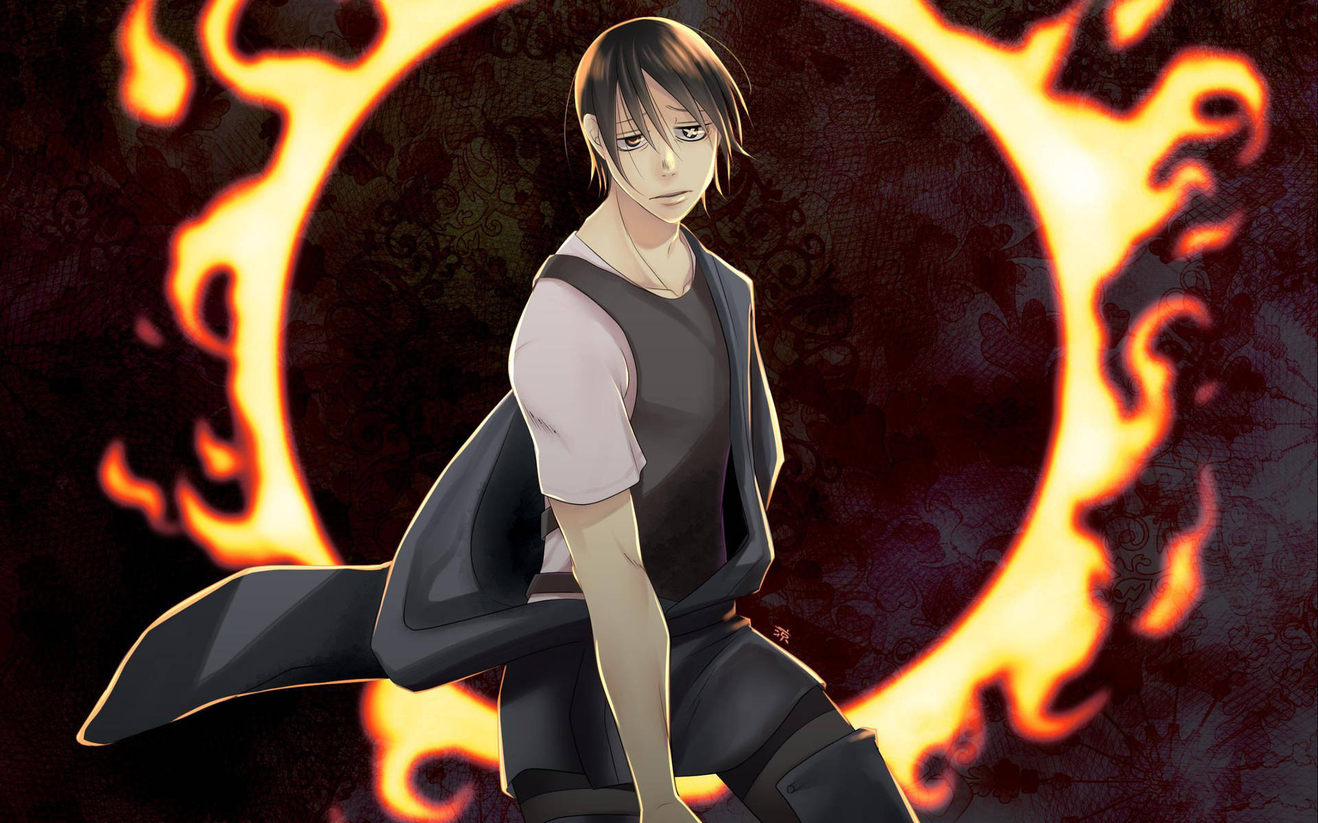 Ignition Fire Anime Benimaru Background