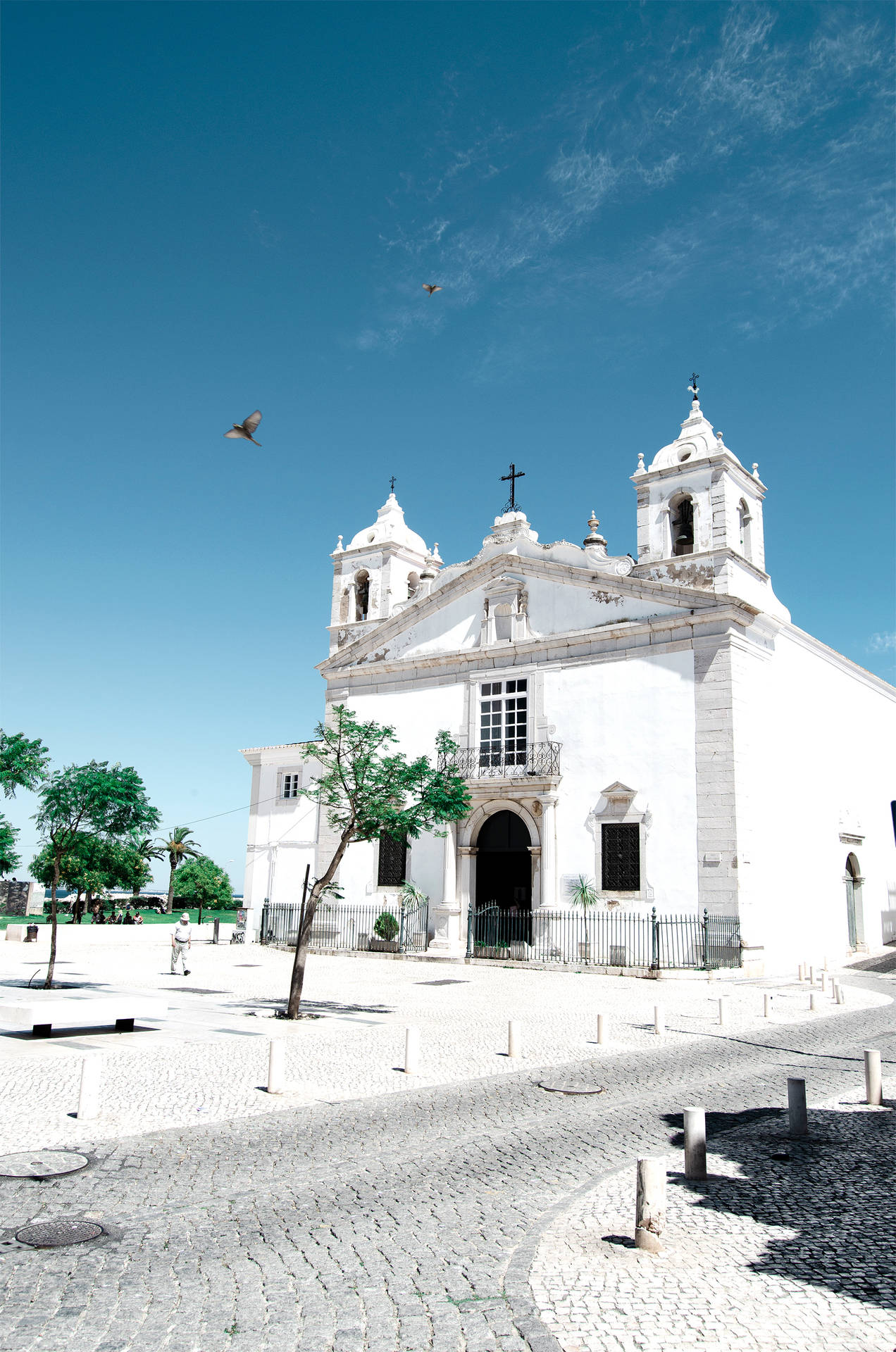 Igreja Matriz Church Portugal Background