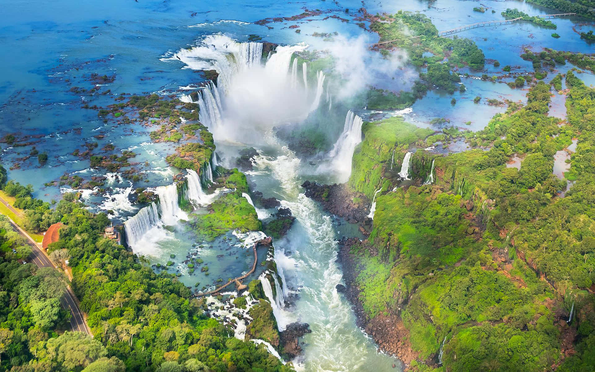 Iguazu Falls Largest Broken Waterfall