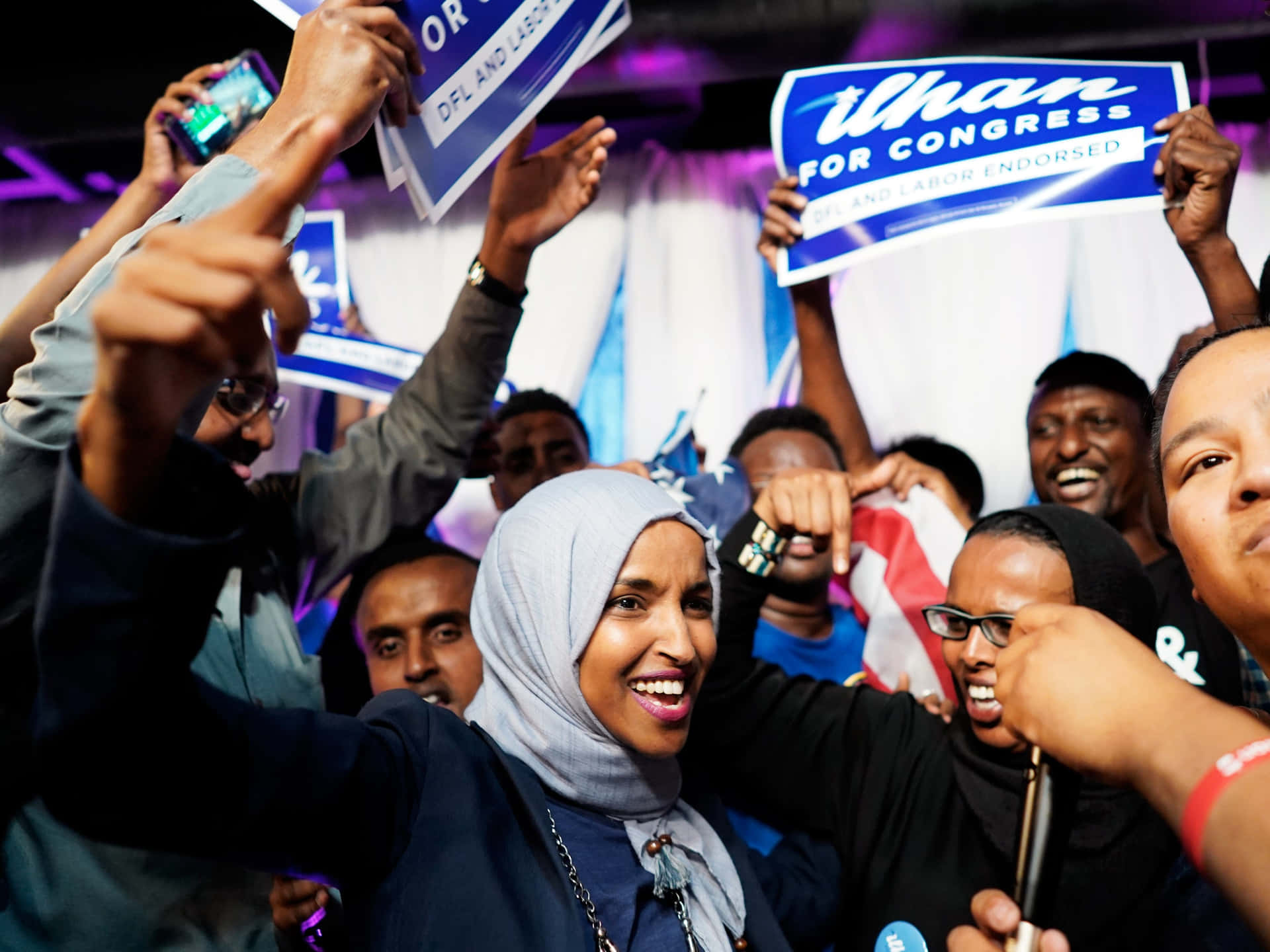 Ilhan Omar Being Celebrated