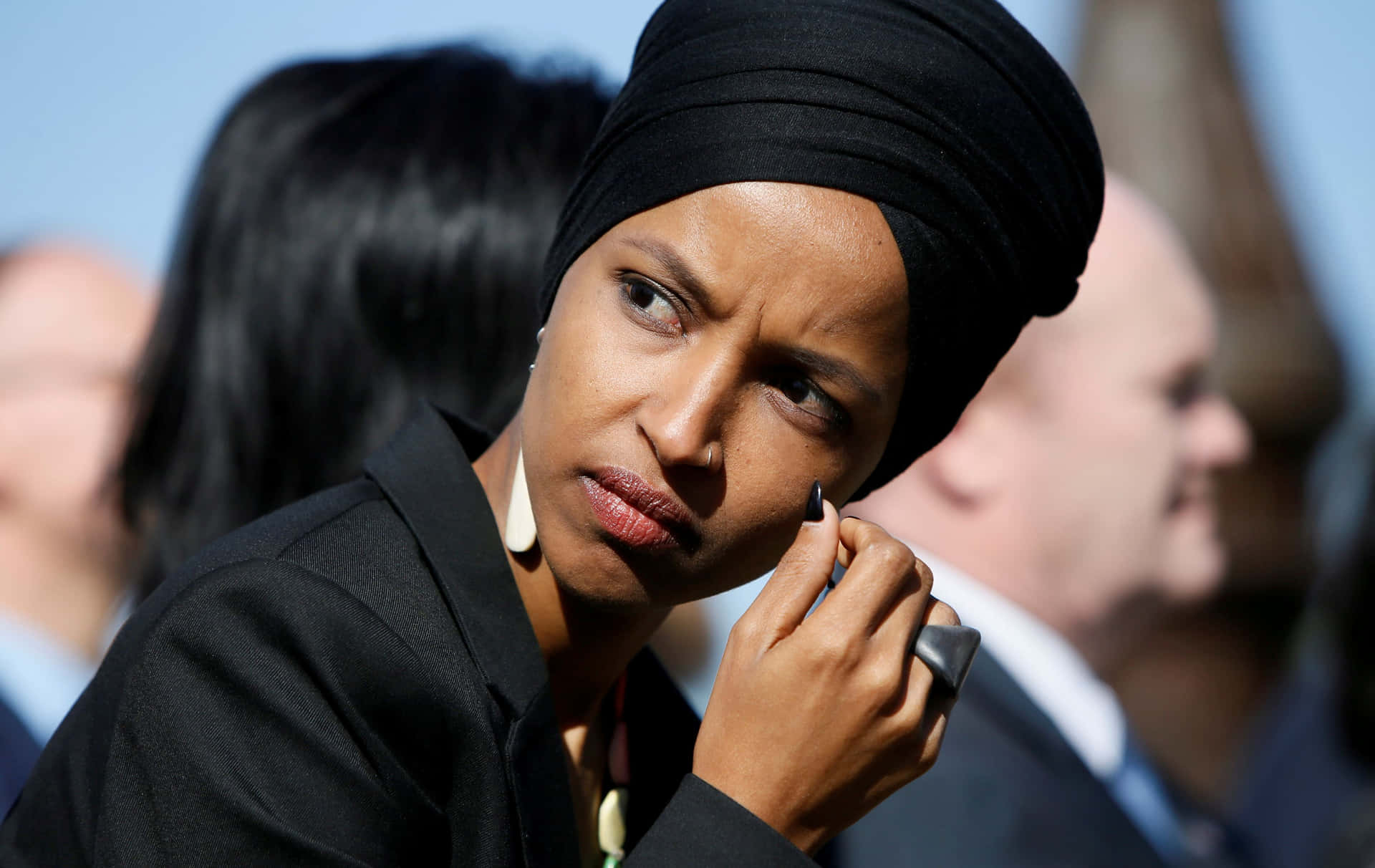 Ilhan Omar Suspiciously Seeking Background