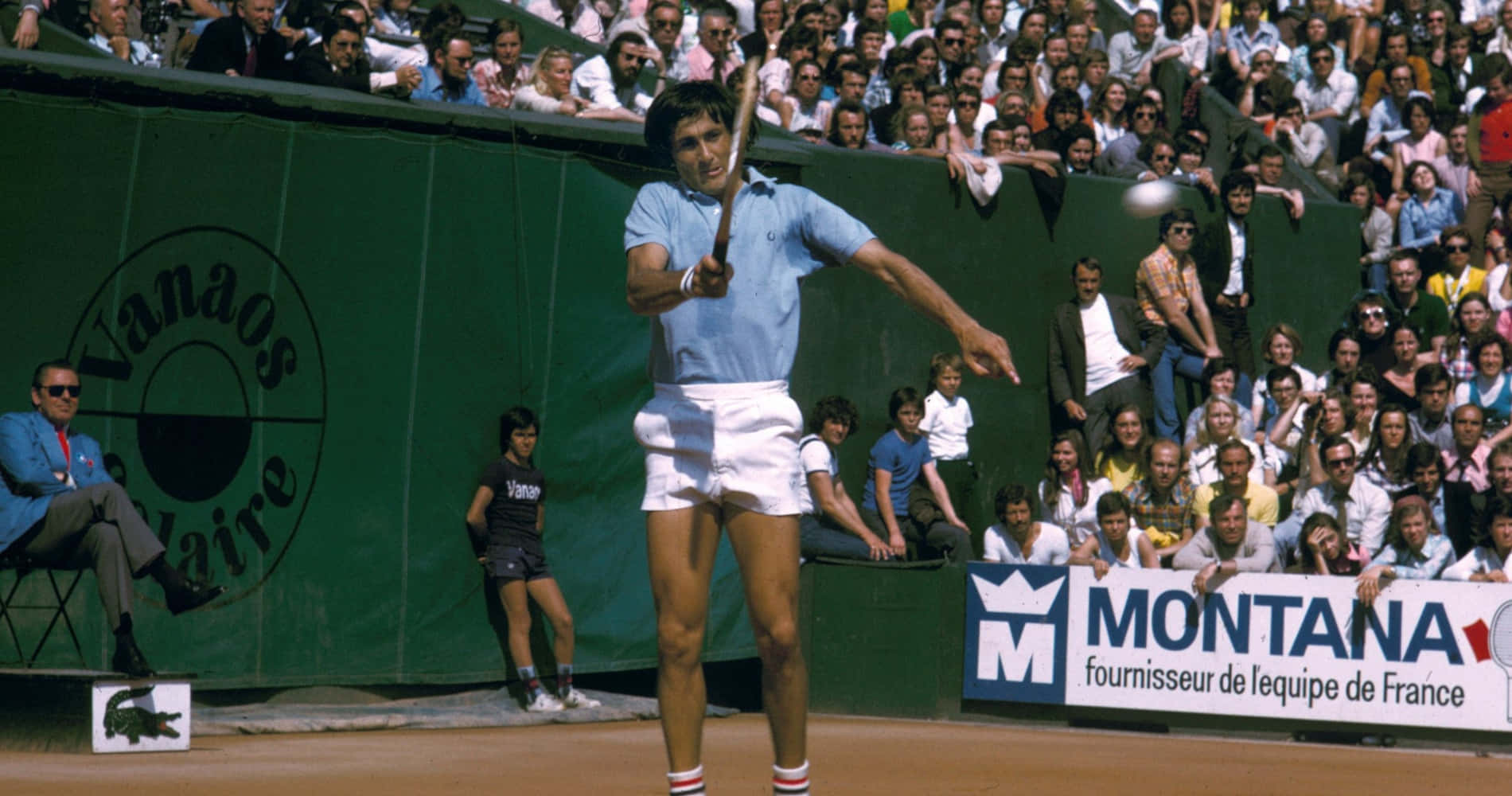 Ilie Năstase 1979 Us Open Background