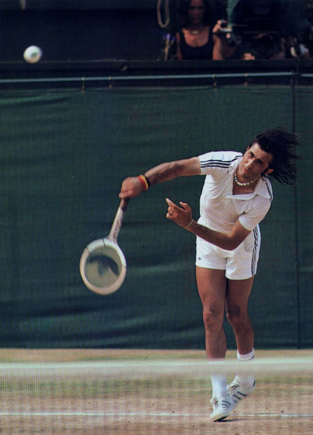 Ilie Năstase 1990 Men's Single Title Background