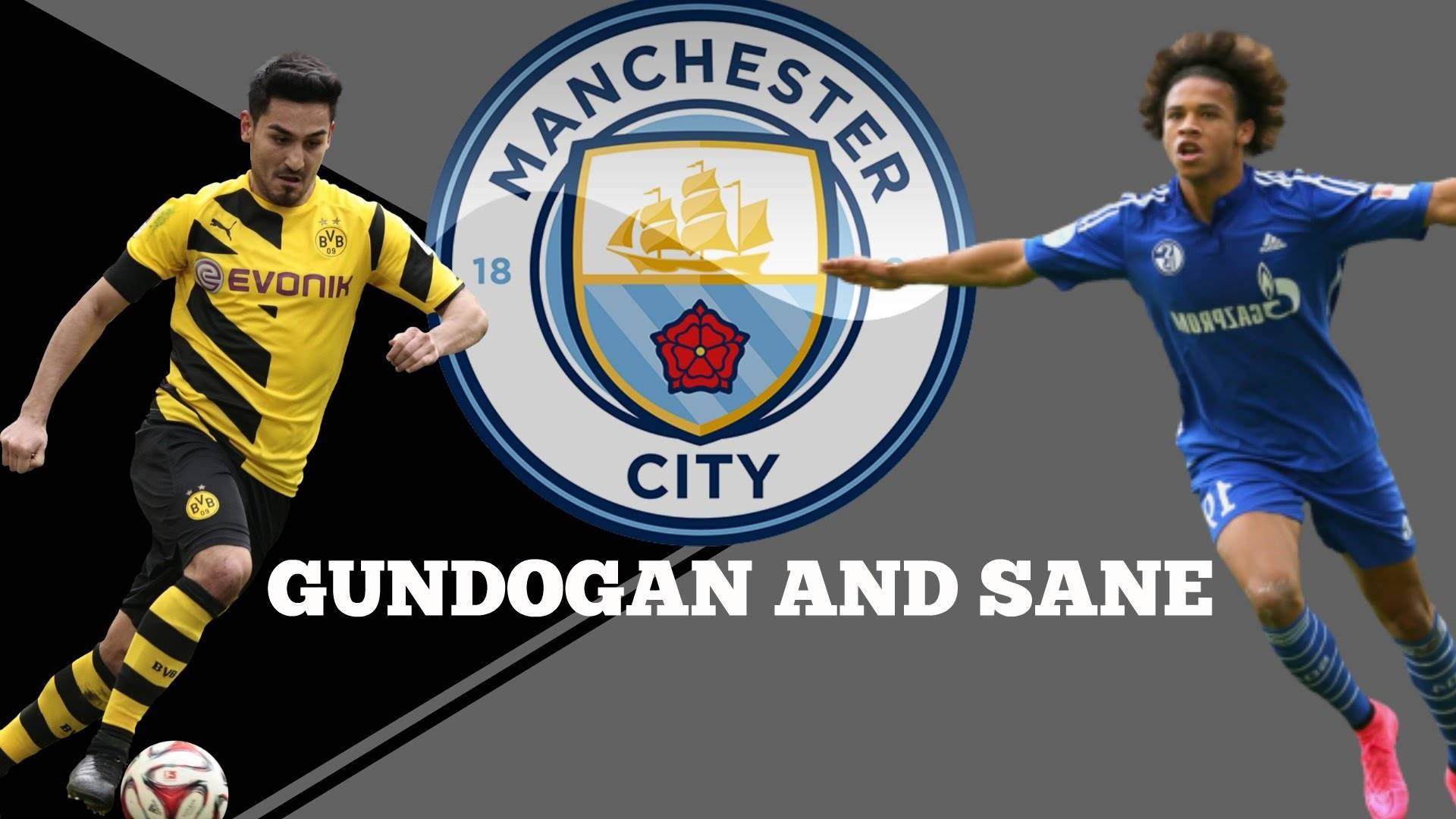 Ilkay Gundogan And Leroy Sane Background