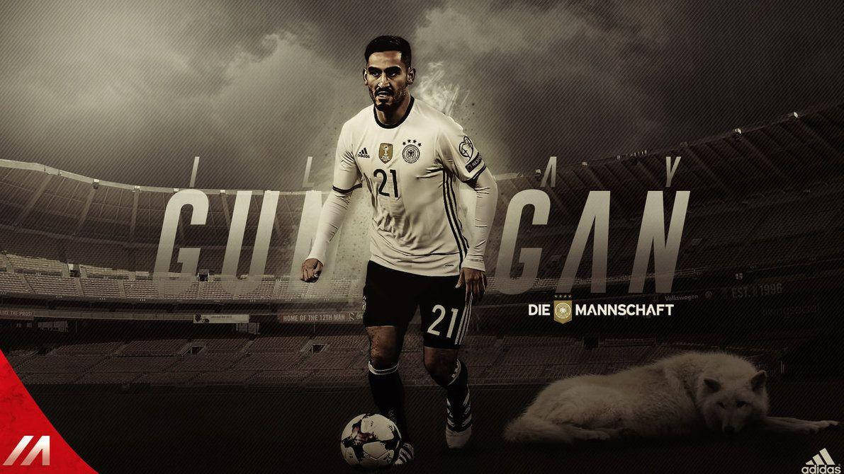 Ilkay Gundogan Full Body Monochrome