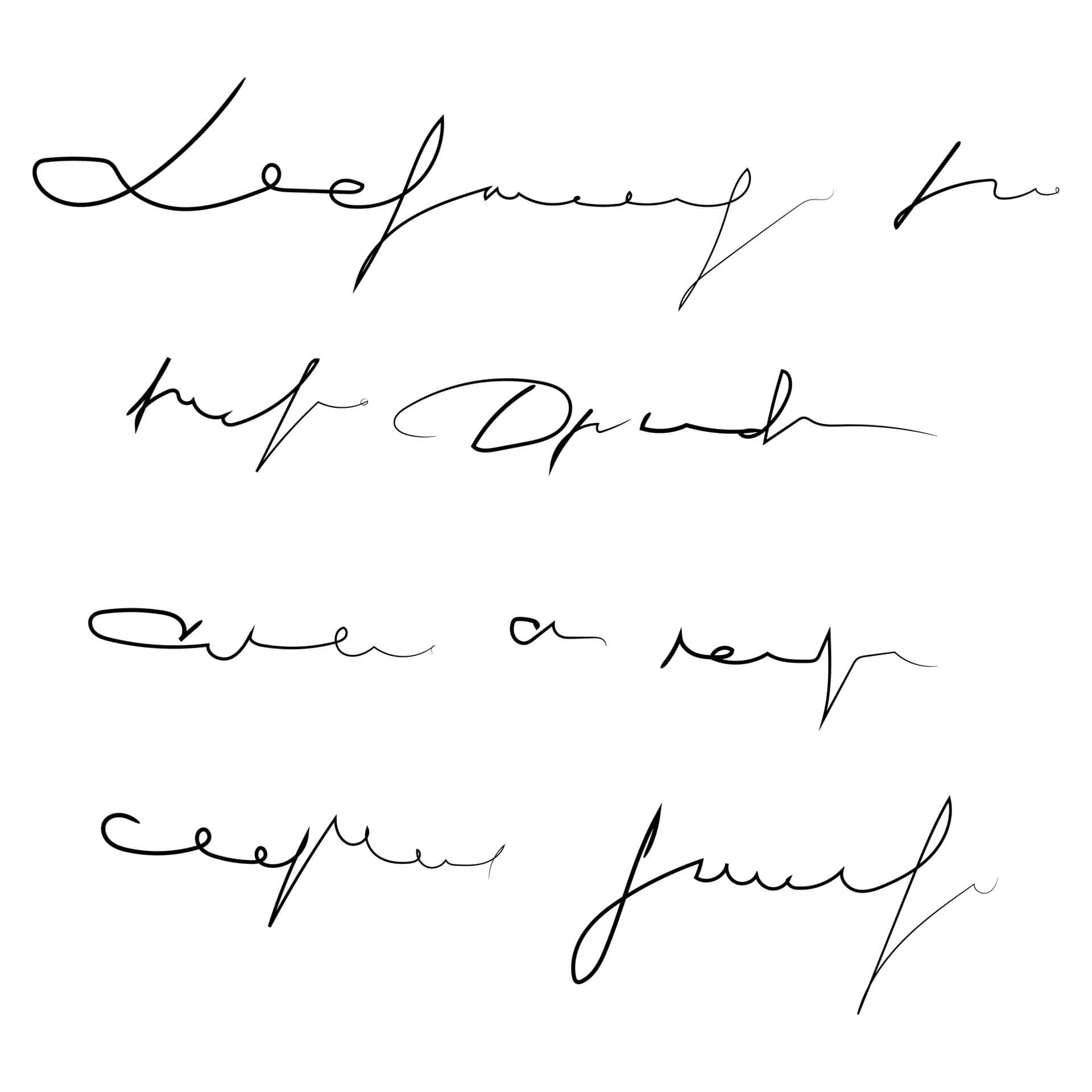 Illegible Reminder Background