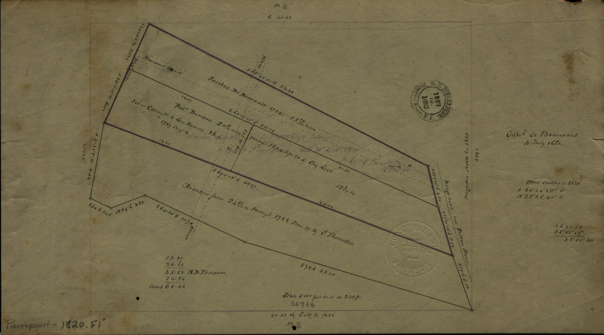 Illegible Site Plan Drawing Background