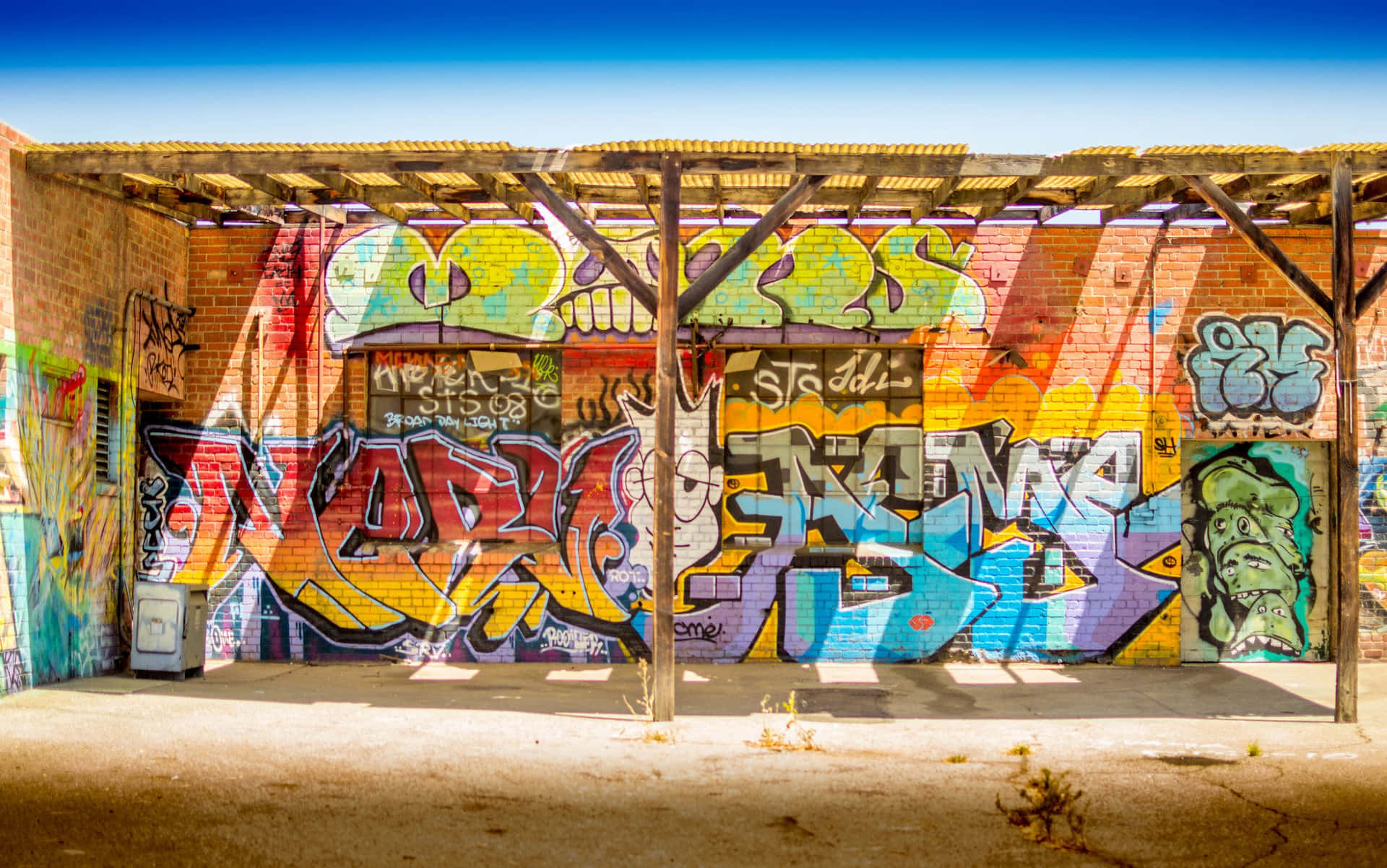Illicit Art Background