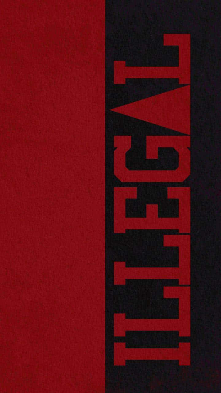 Illicit Typography Background