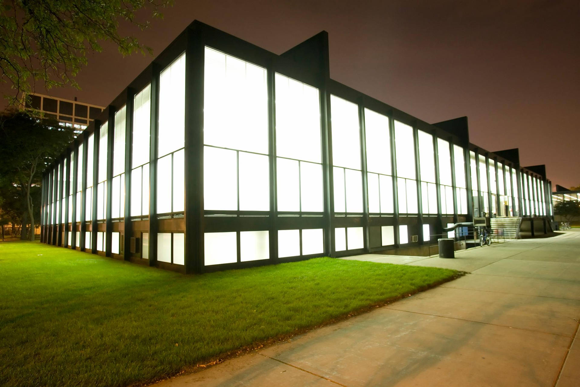 Illinois Institute Of Technology Crown Hall Background