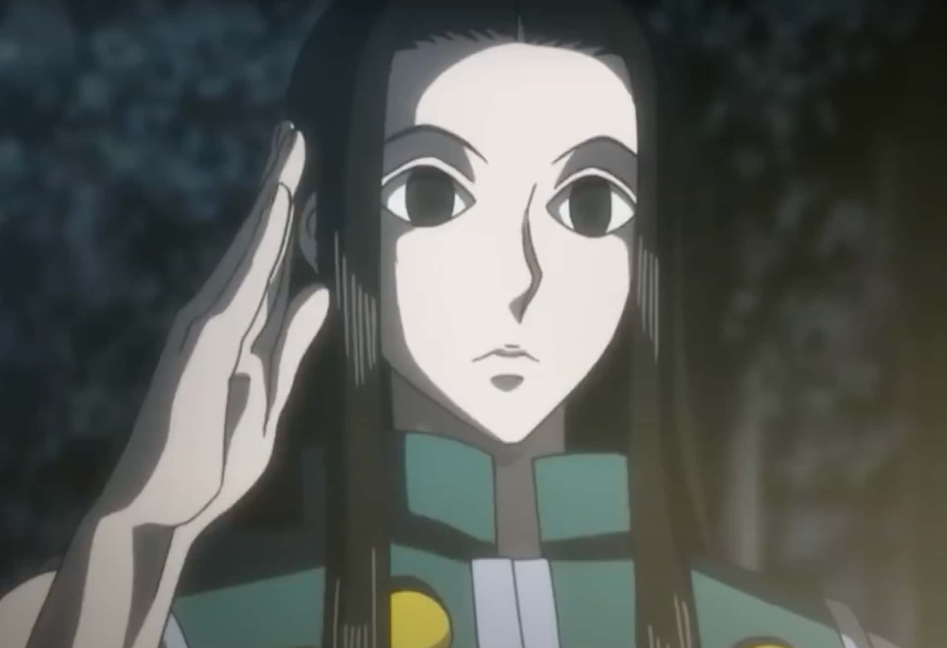 Illumi Zoldyck, A Skilled Warrior From The Anime Series Hunter X Hunter Background