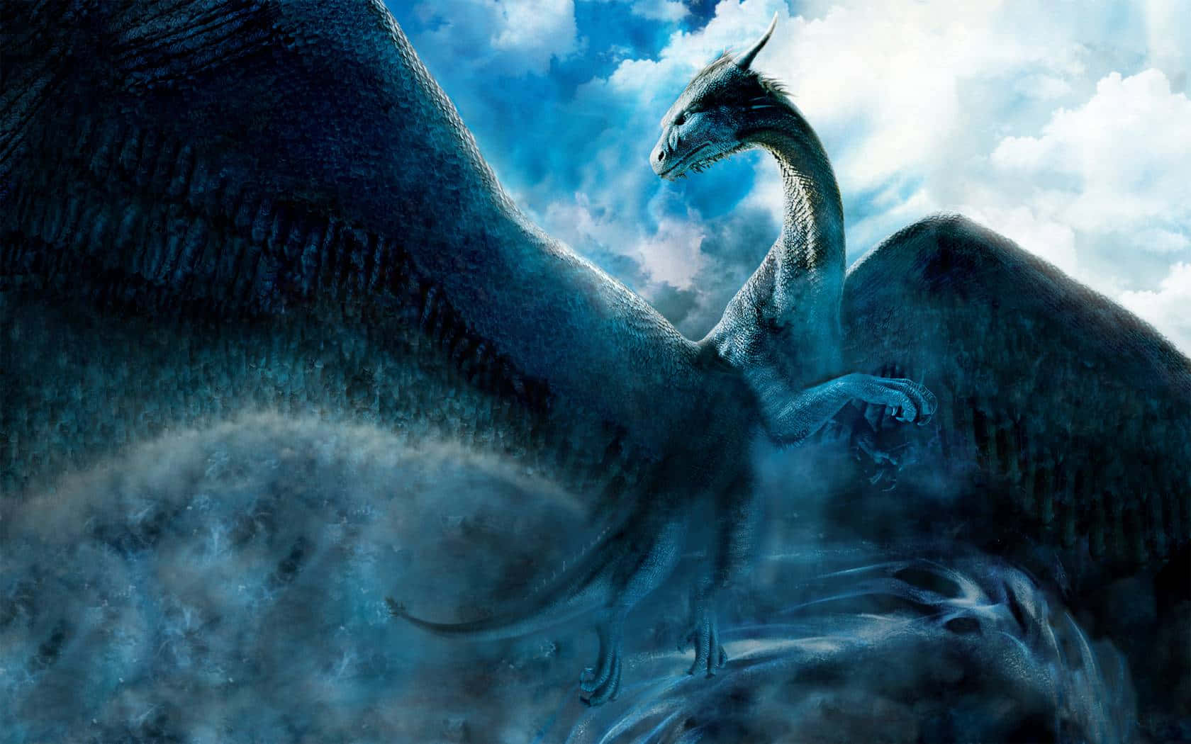 Illuminate The Skies With Powerful Dragon Background