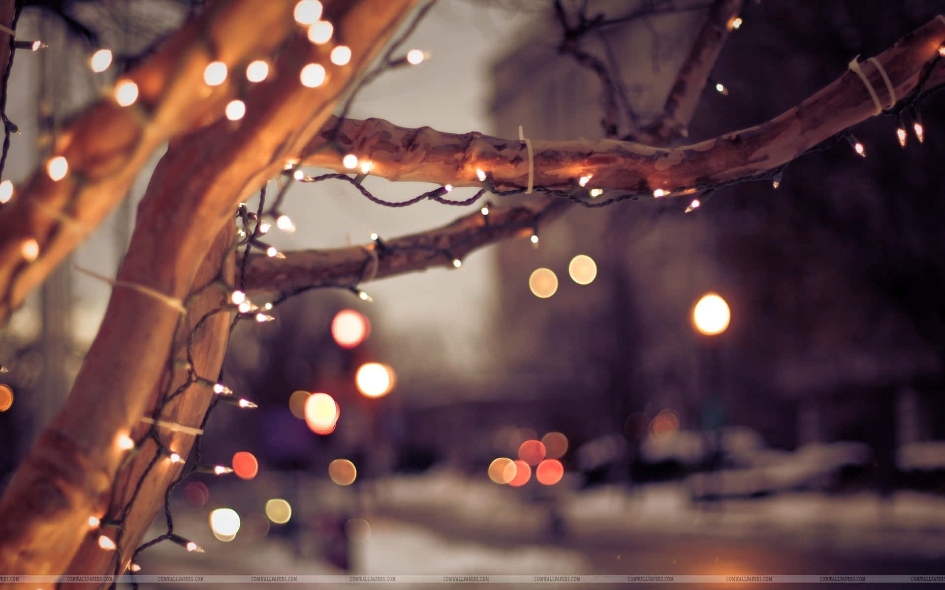 Illuminate Your Home This Holiday Season With These Cheerful Christmas Lights Background