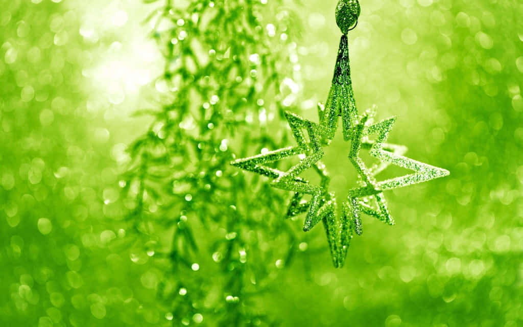 Illuminate Your Home With A Christmas Star Background
