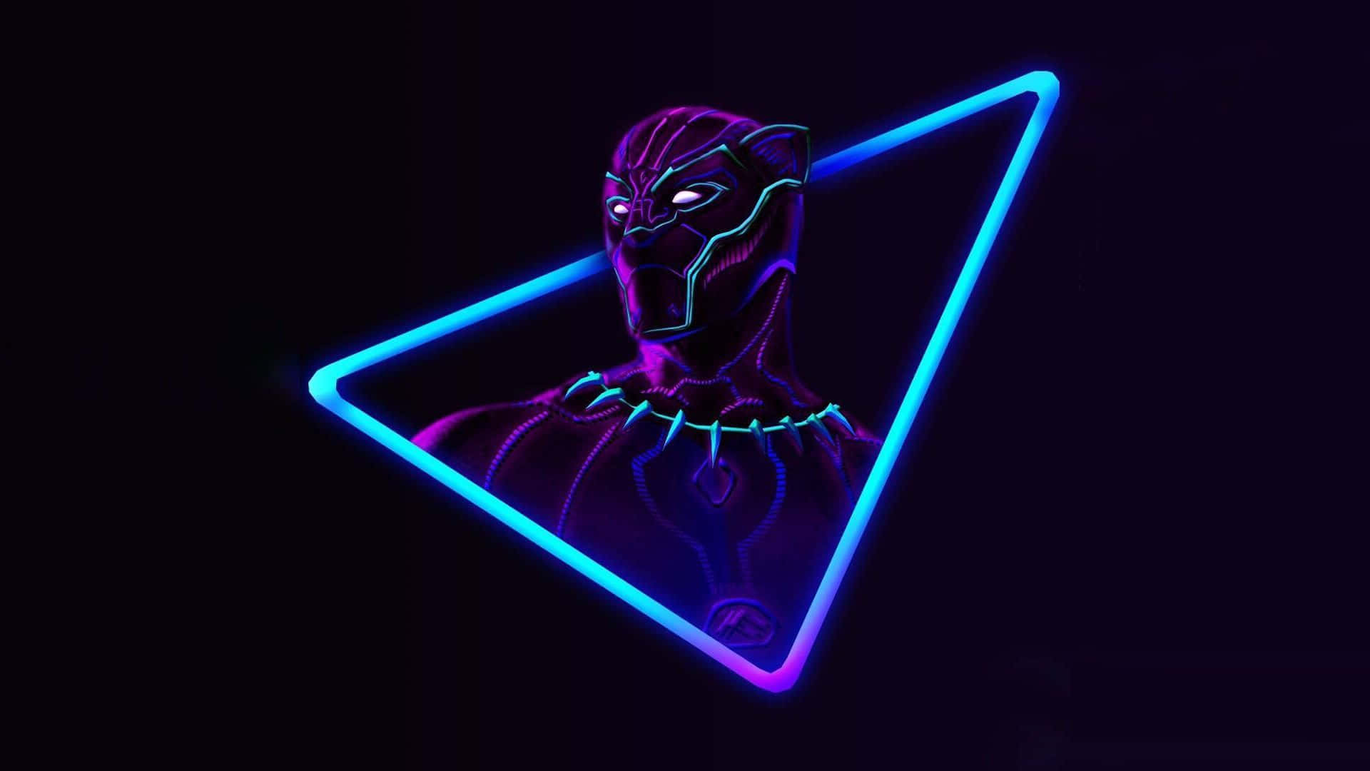 Illuminate Your Space With The Neon Lights Aesthetic Background