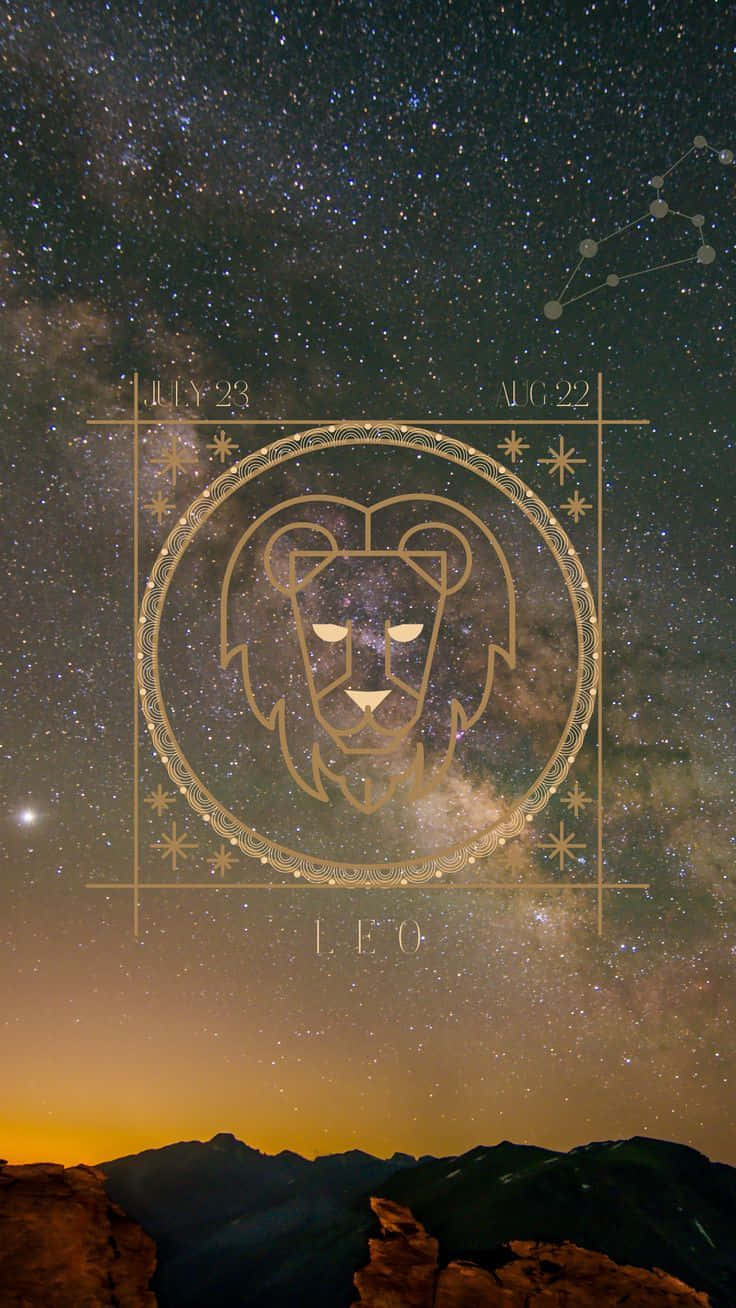 Illuminate Your Zodiac Sign And Find Your Inner Strength Background