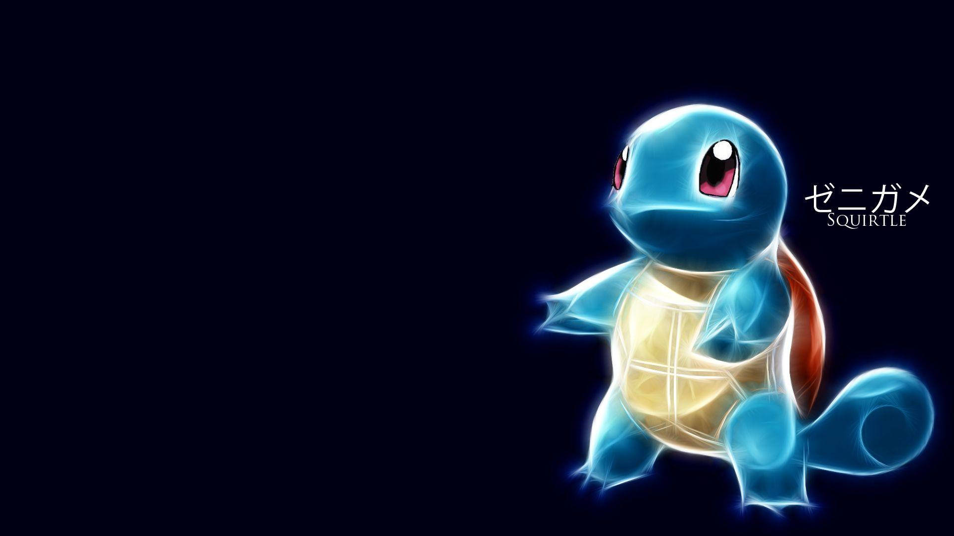 Illuminated By Neon Lights - Squirtle# Background