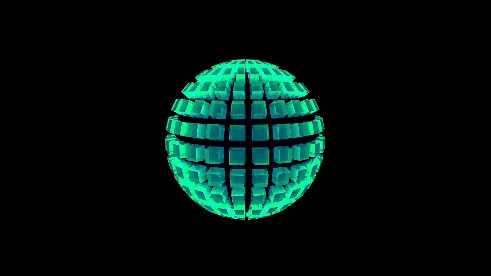 Illuminati 3d Sphere Background