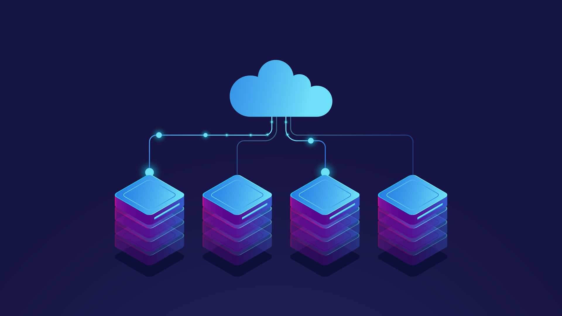 Illuminating Cloud Storage Infrastructure Graphic Art