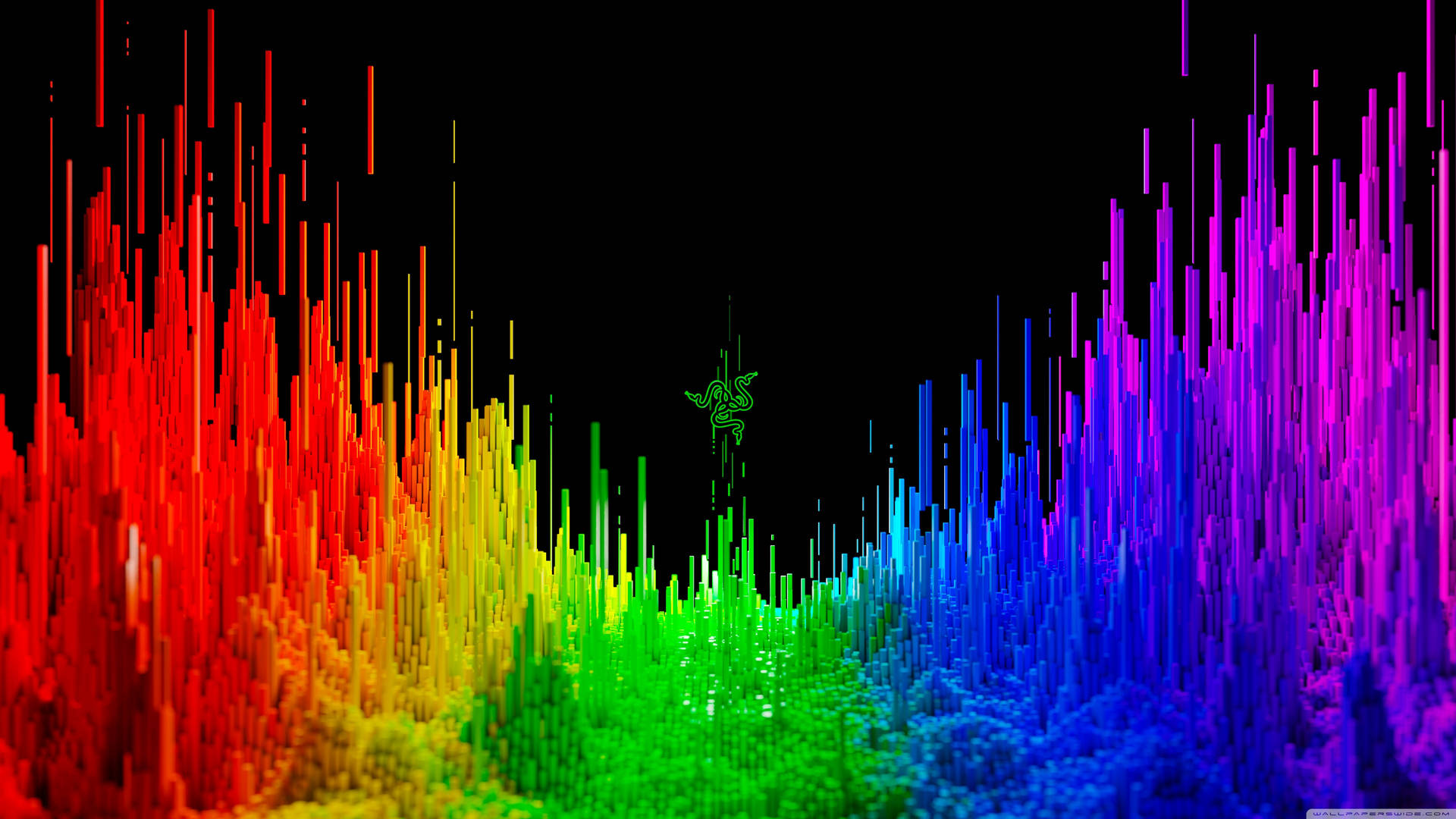 Illuminating Spectrum - A Razer Rainbow Background