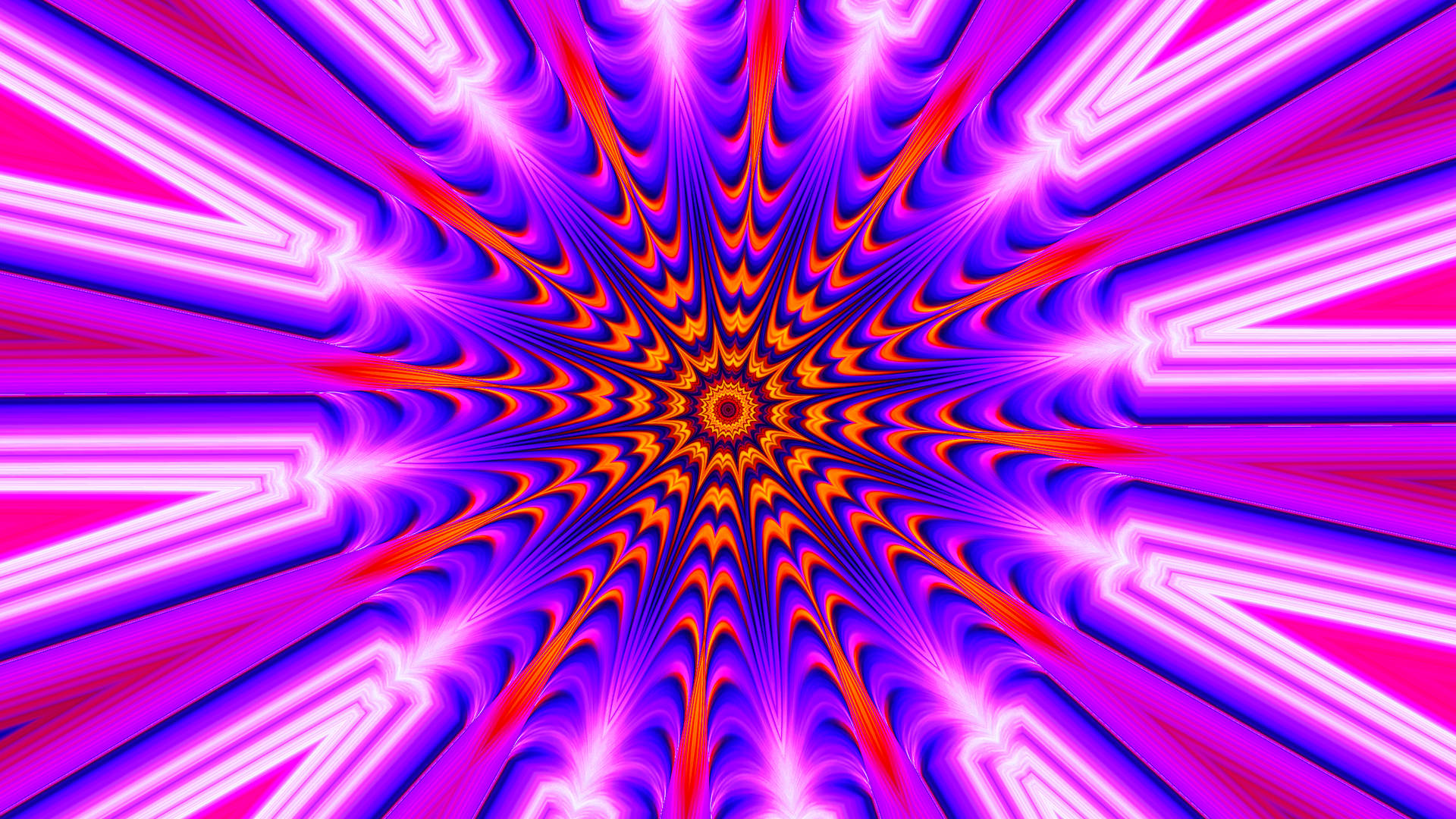Illusion Abstract Kaleidoscope Background