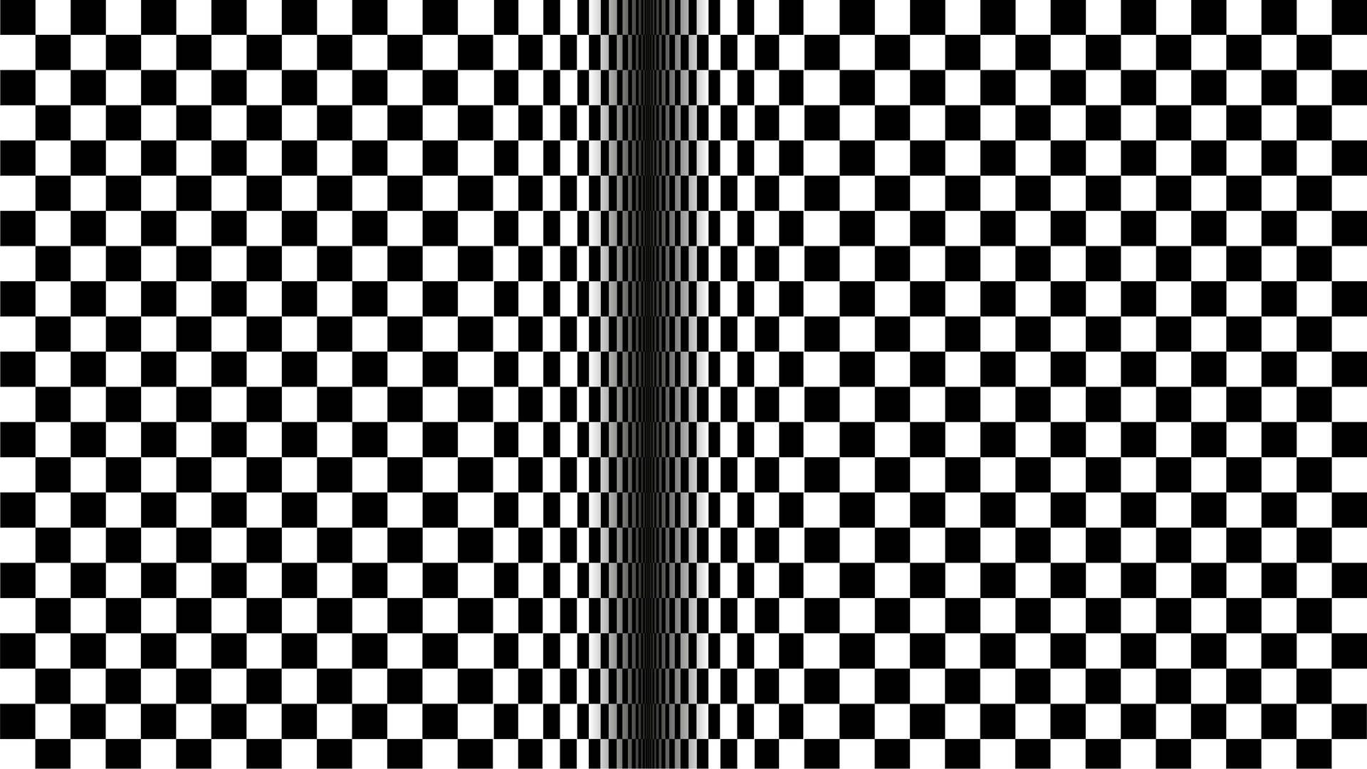 Illusion Black And White Boxes Background