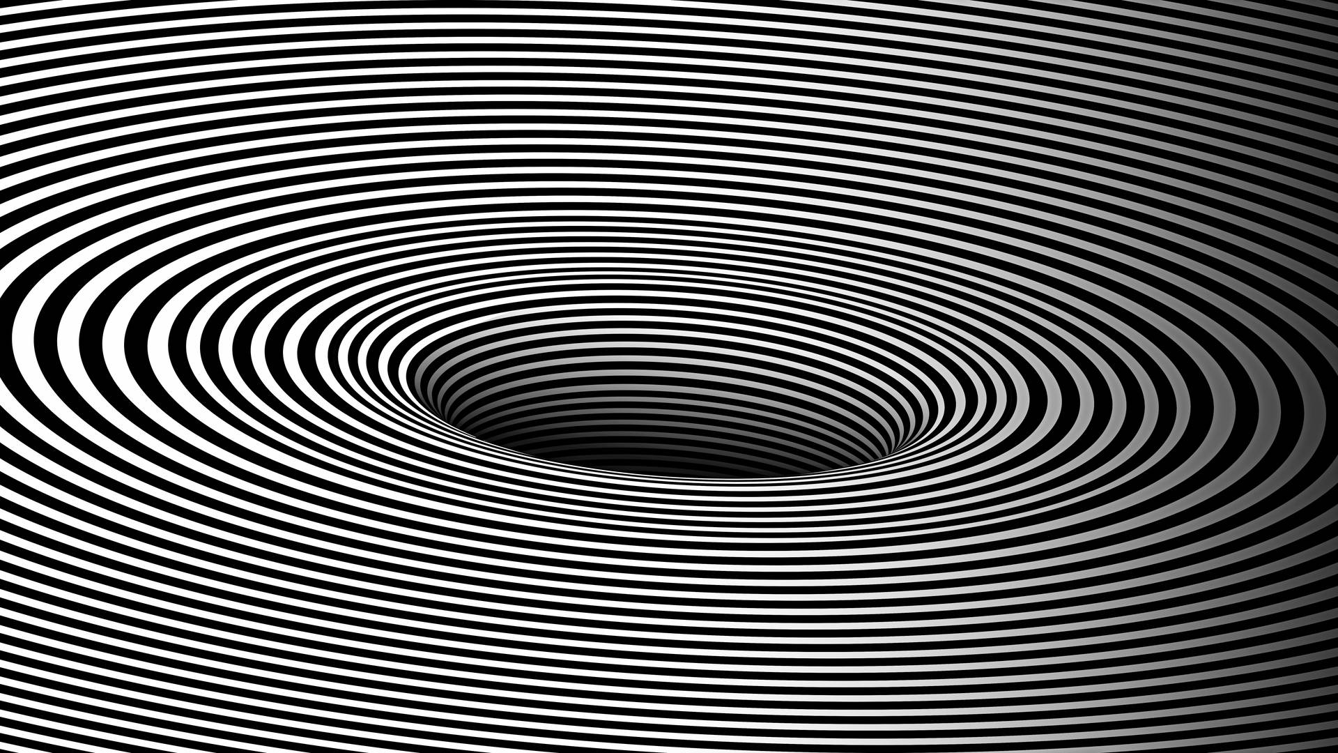 Illusion Hole Spiral Background