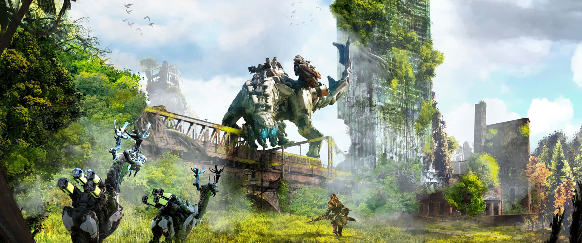 Illustration Of Huge Dragon In The Clouds, Preparing To Attack