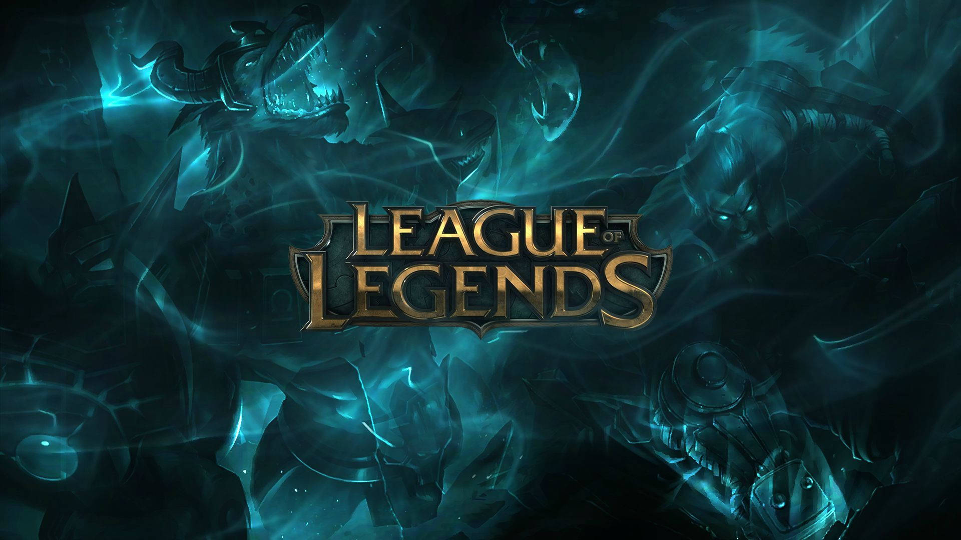 Illustration Of League Of Legends Logo Background