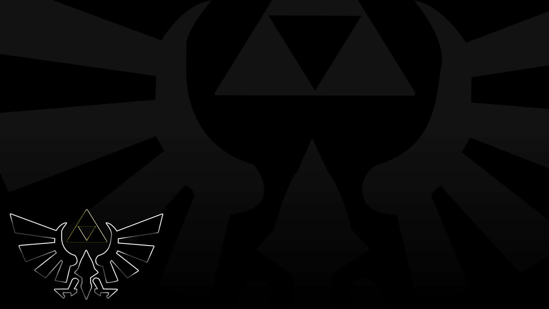 Image A Beautiful Representation Of The Legend Of Zelda's Triforce