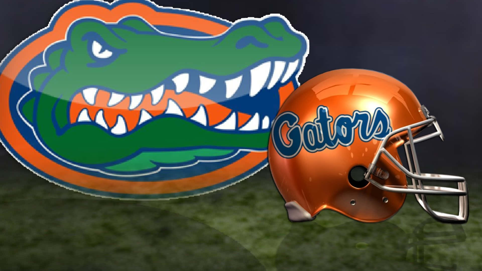 Image A Bright And Bold Logo Of The University Of Florida Gators Background