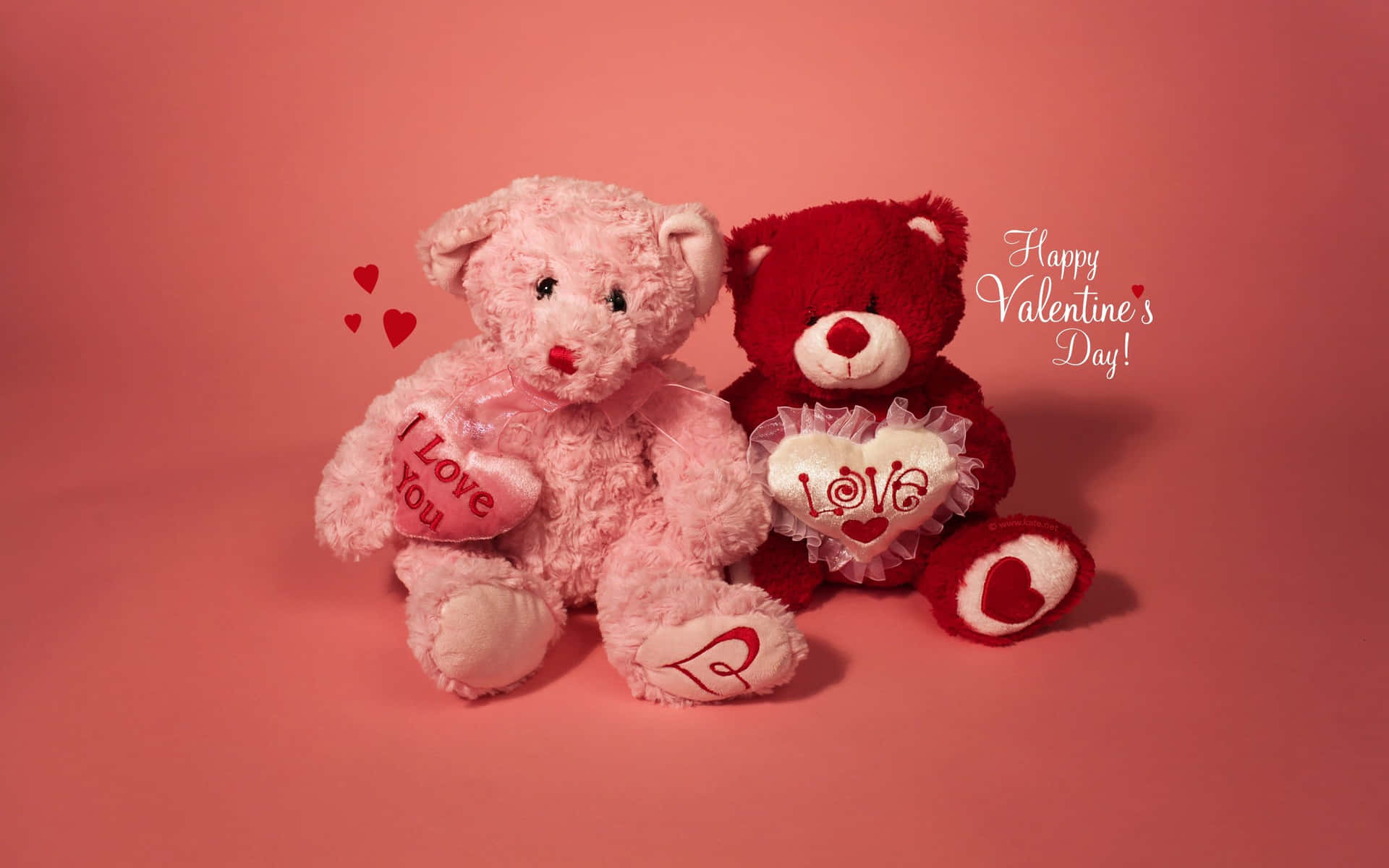 Image A Lovely Red Heart On A White Background Background