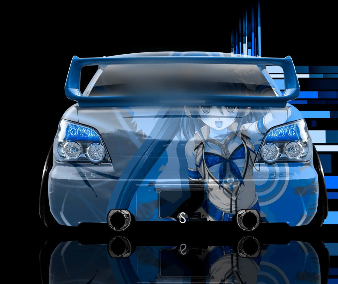 Image A Stunning Example Of Japanese Automotive Art Background