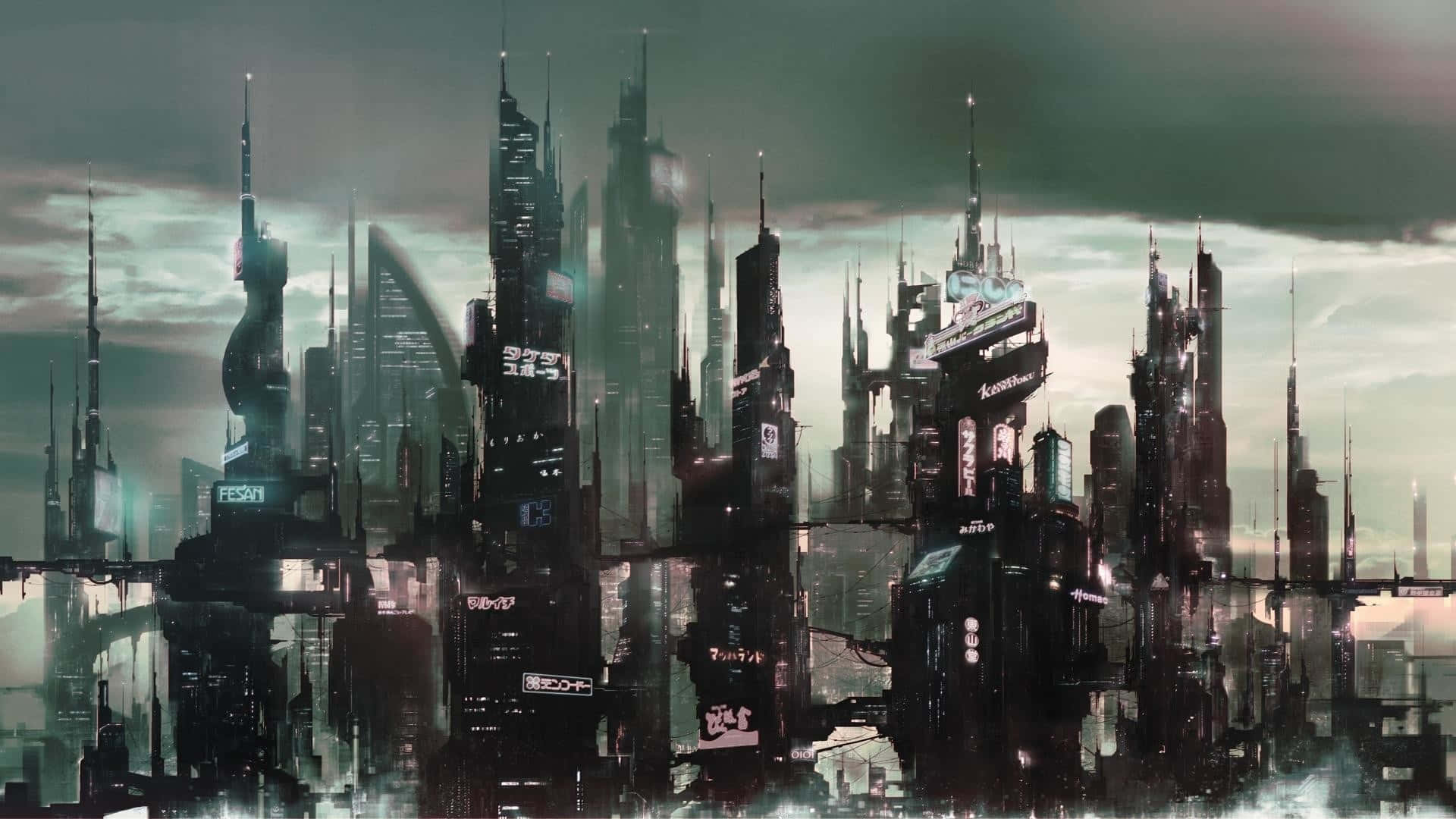 Image A Stunning Nyc Skyline With Art Background