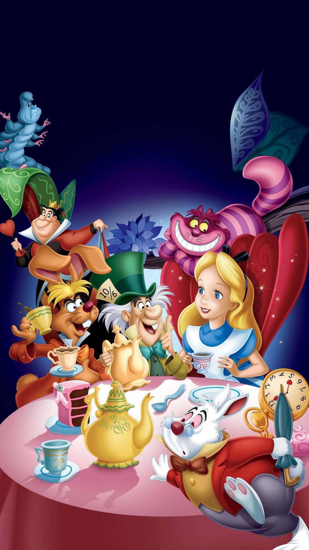 Image Alice In Wonderland Phone, Just One Call Away Background