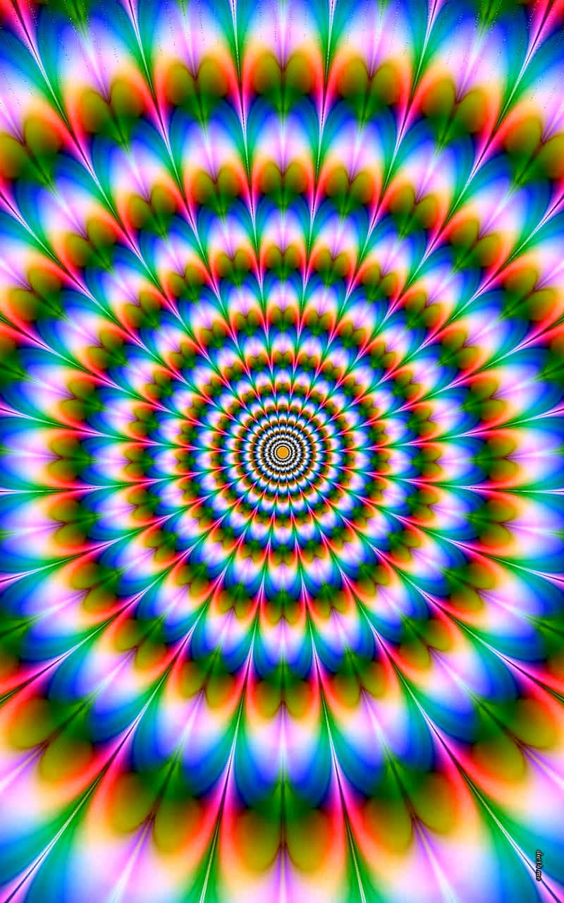 Image An Intricate Magic Eye Image Background