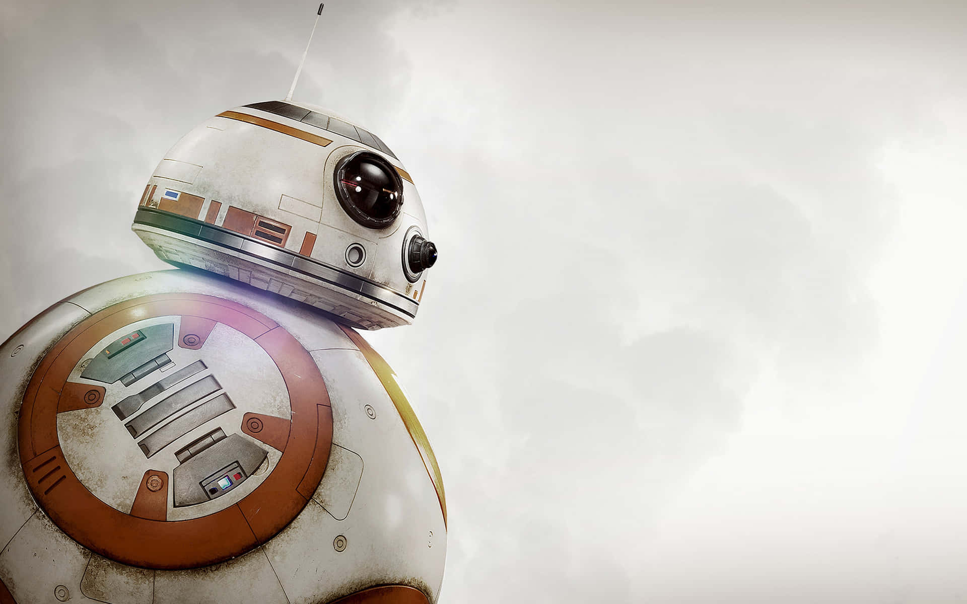 Image Bb-8, The Lovable Robotic Companion From Star Wars: The Force Awakens Background