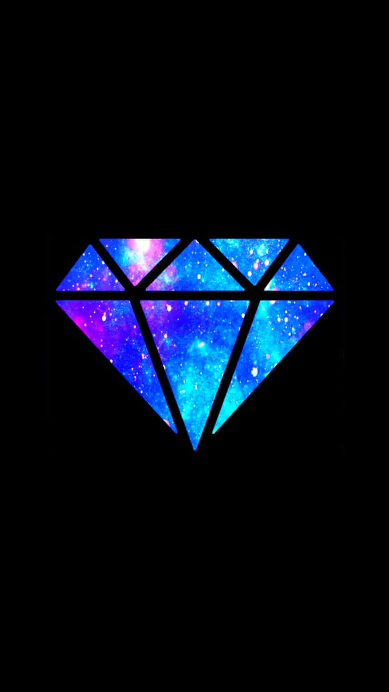 Image Beautiful And Sparkling Galaxy Diamond Jewelry Background