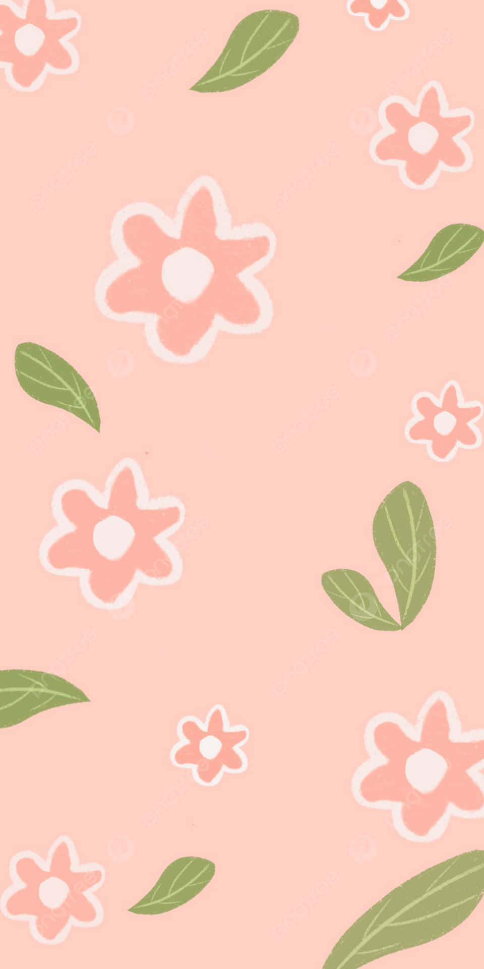 Image Blooming Pink Floral Field Background